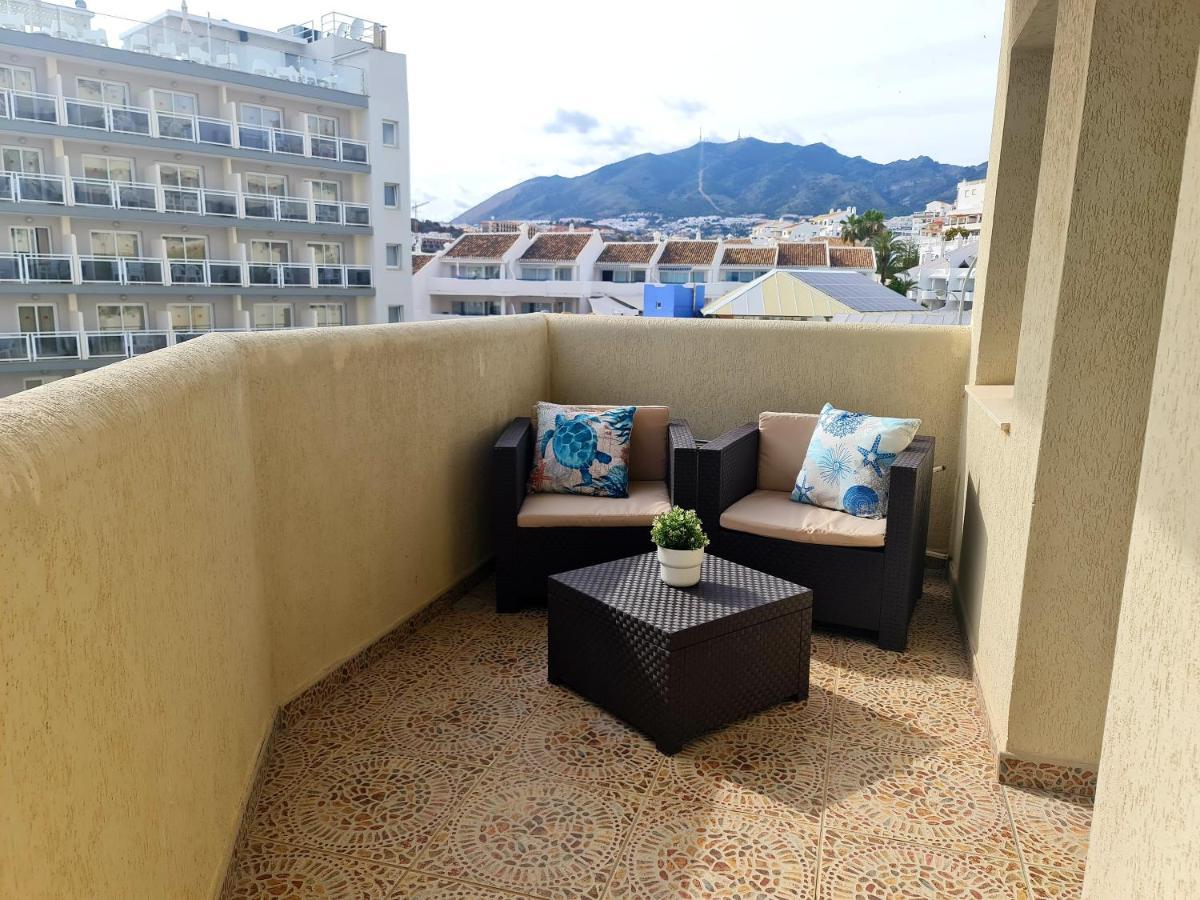 Precioso Apartamento Con Piscinas Y Vistas Al Mar. Benalmádena Exteriör bild